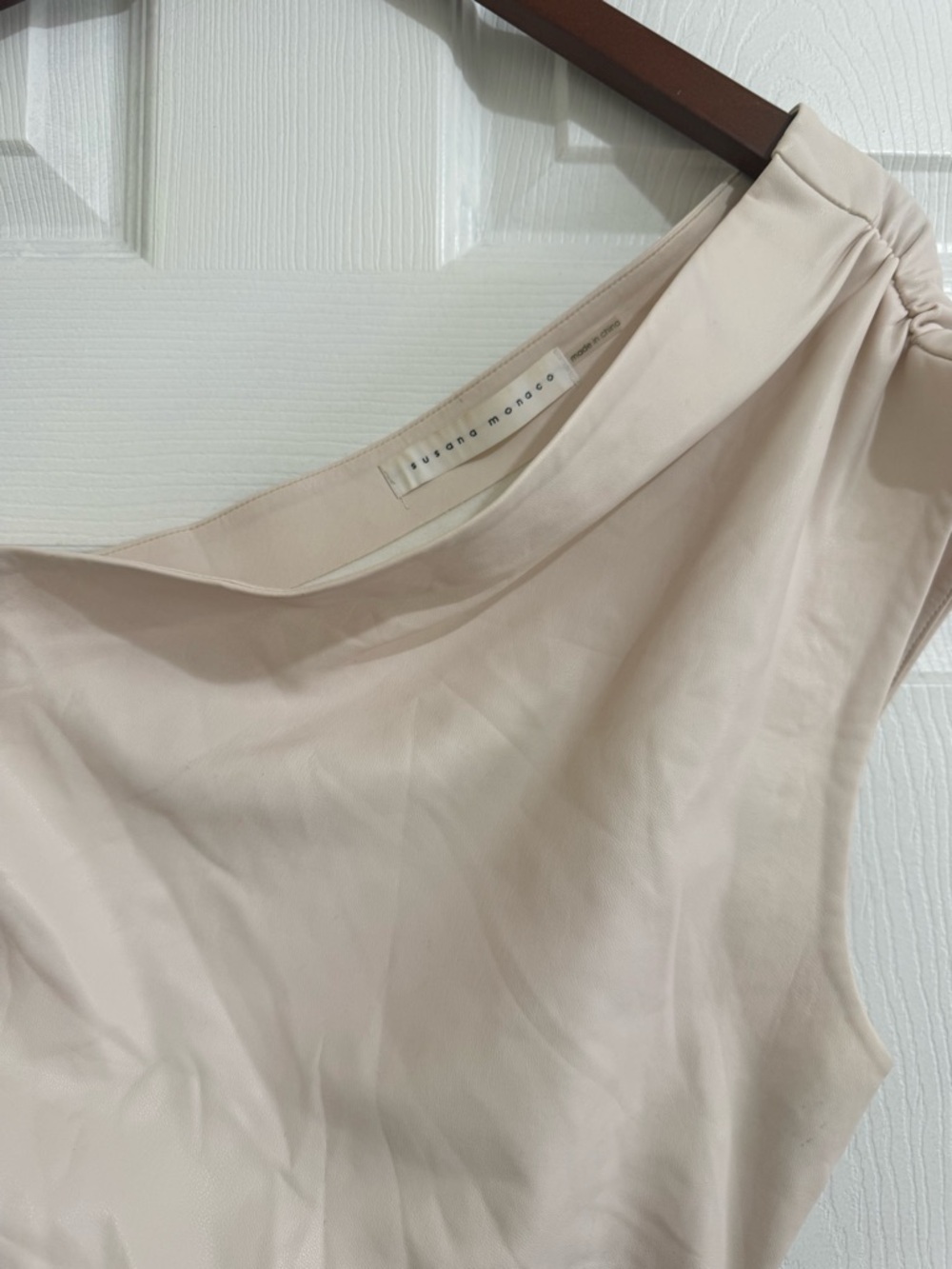 Cream Sleeveless Dress